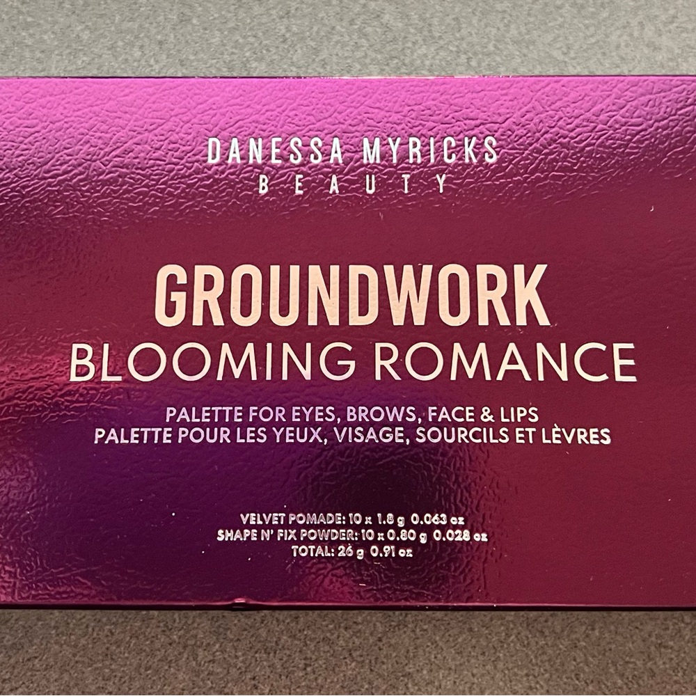 Danessa Myricks Beauty Groundwork Blooming Romance Palette